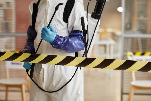 Professional Blood Cleanup technician working in Athens, PA